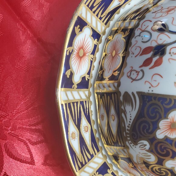 Antique Royal Crown Derby Imari Muffin Dish with Lid 1906 - Picture 15 of 15